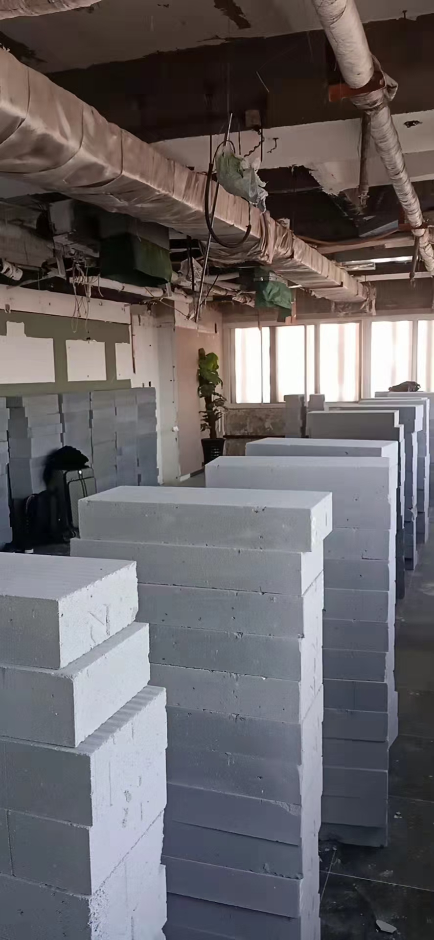 加气砖隔墙参考图